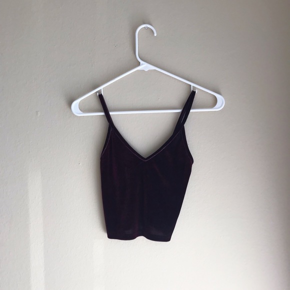 Brandy Melville - Velvet V Neck Cami - Picture 4 of 5